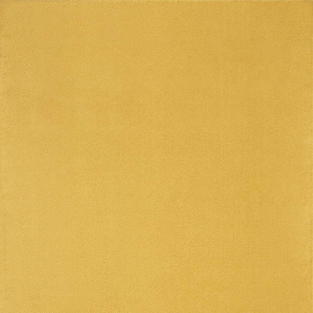 7' X 10' Yellow Non Skid Indoor Outdoor Area Rug - Image 4
