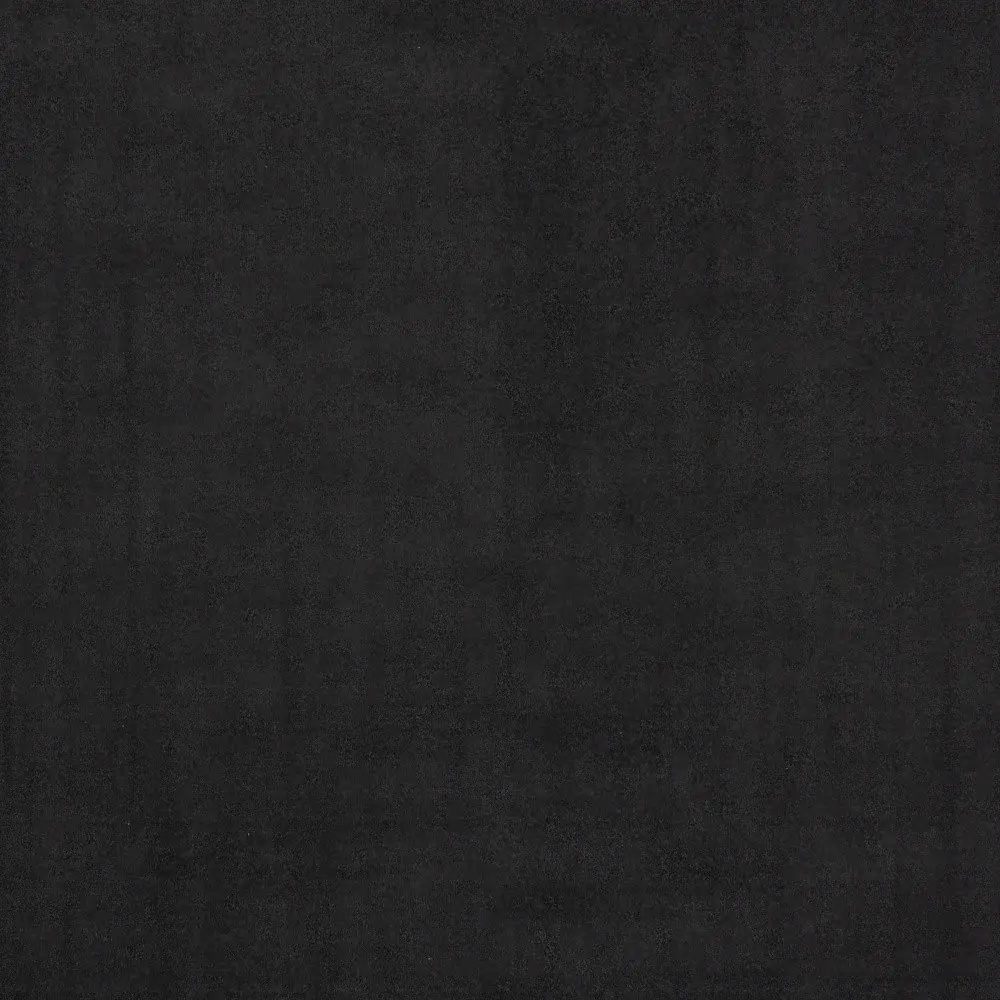 7' X 7' Black Square Non Skid Indoor Outdoor Area Rug - Image 2