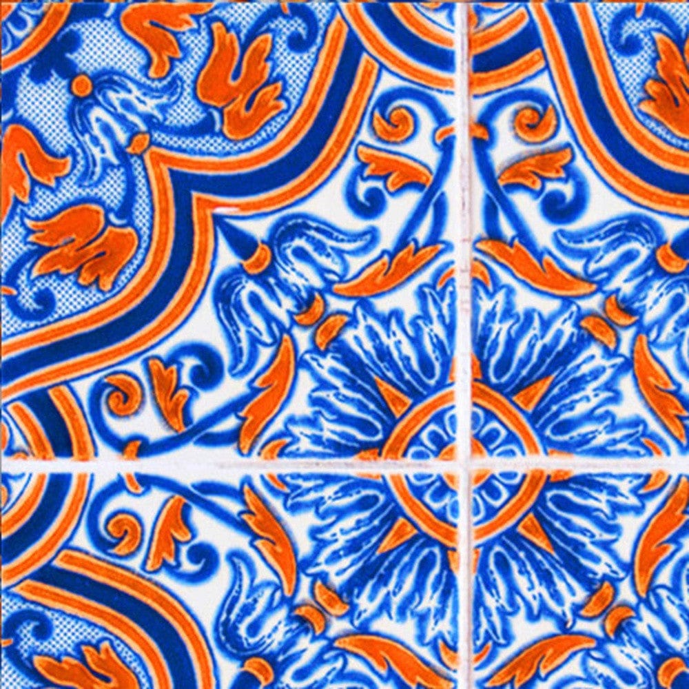 7" X 7" Blue Rust Zio Removable Peel and Stick Tiles - Image 2