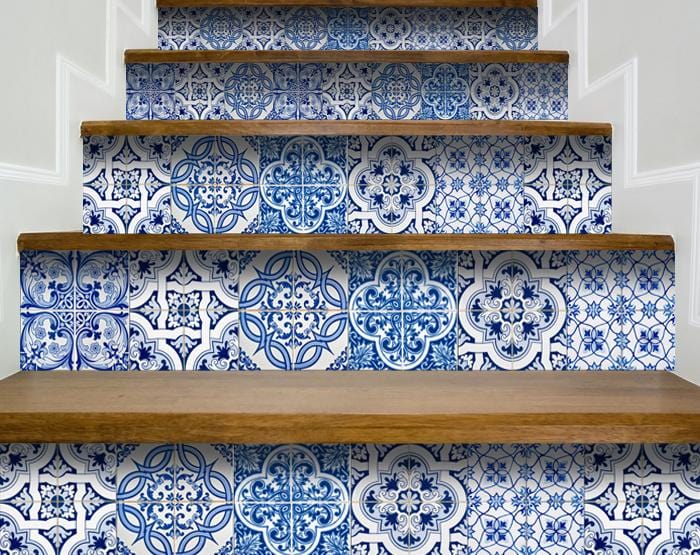 7" X 7" Bluebell Lina Removable Peel and Stick Tiles - Image 5