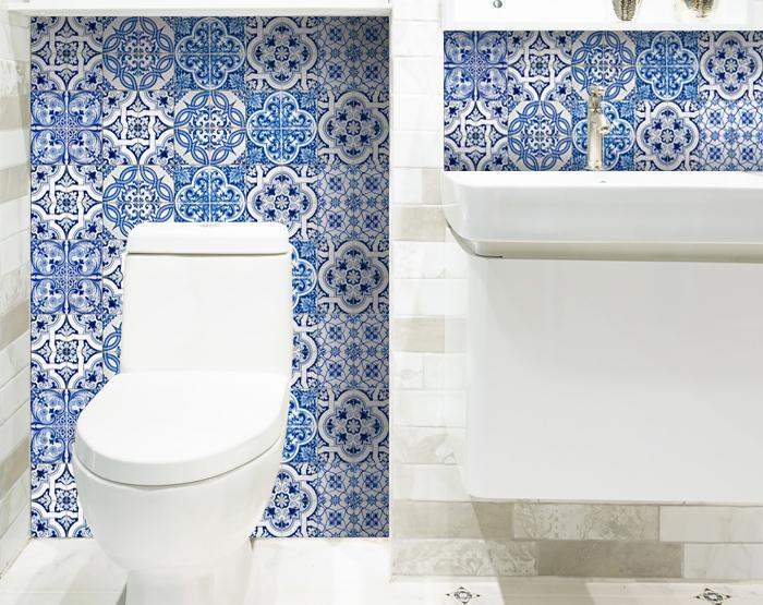 7" X 7" Bluebell Lina Removable Peel and Stick Tiles - Image 7