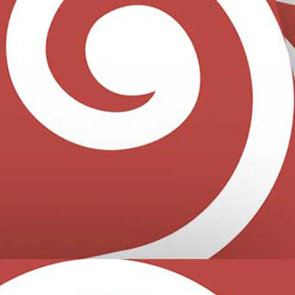 7" x 7" Brick Red And White Scroll Peel and Stick Removable Tiles - Image 2