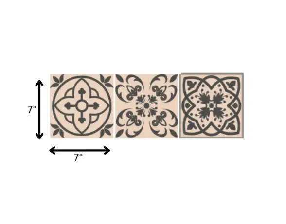 7" X 7" Espresso Brown Mosaic Peel And Stick Removable Tiles - Image 9