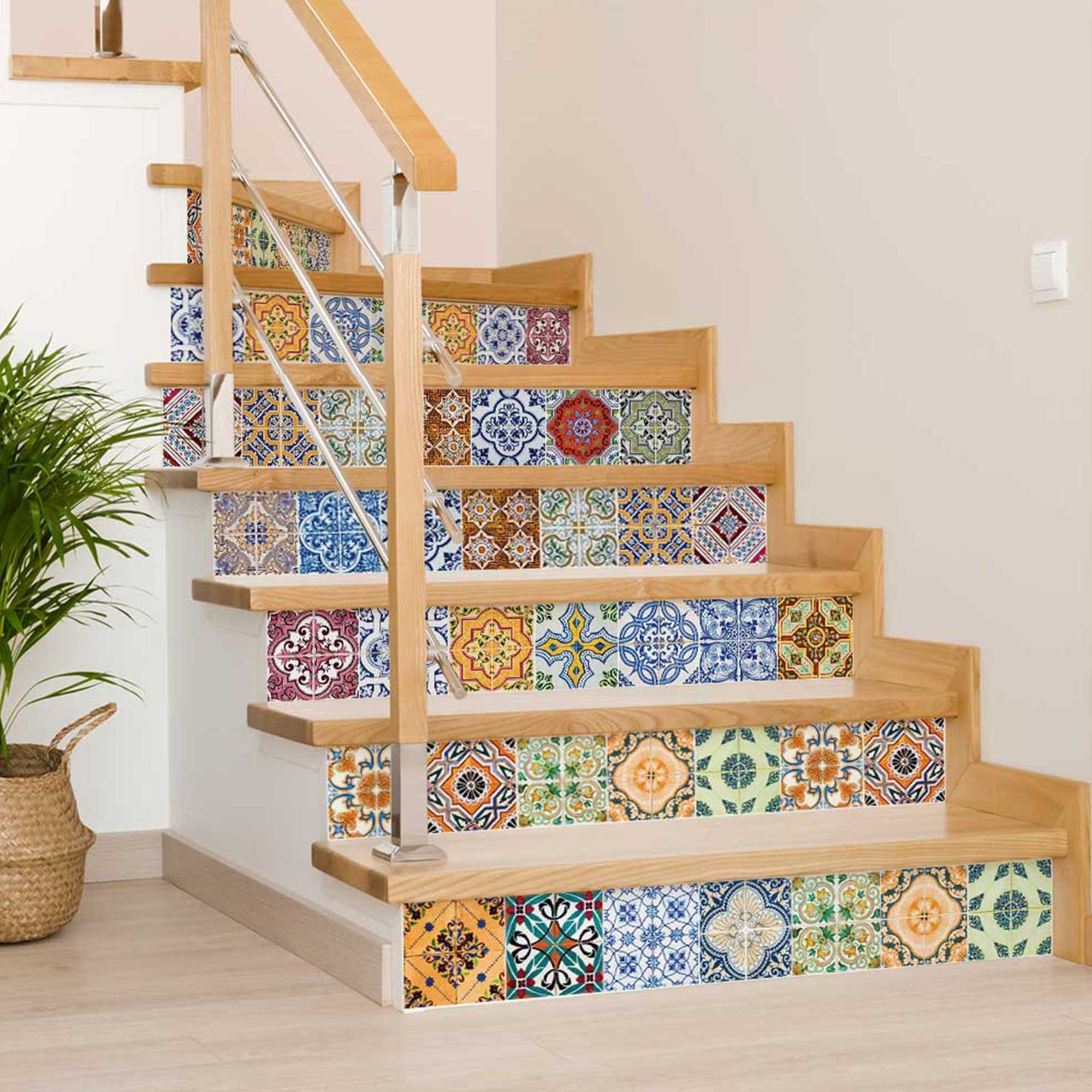 7" X 7" Josephina Mutli Mosaic Peel and Stick Tiles - Image 5