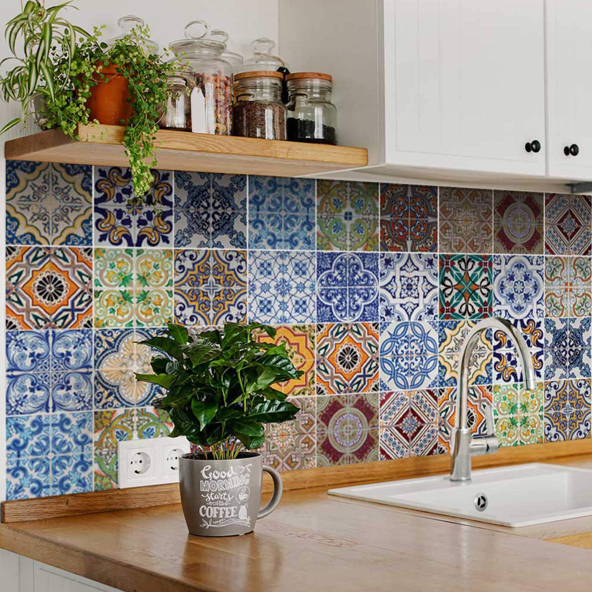 7" X 7" Kyla Mutli Mosaic Peel and Stick Tiles - Image 3