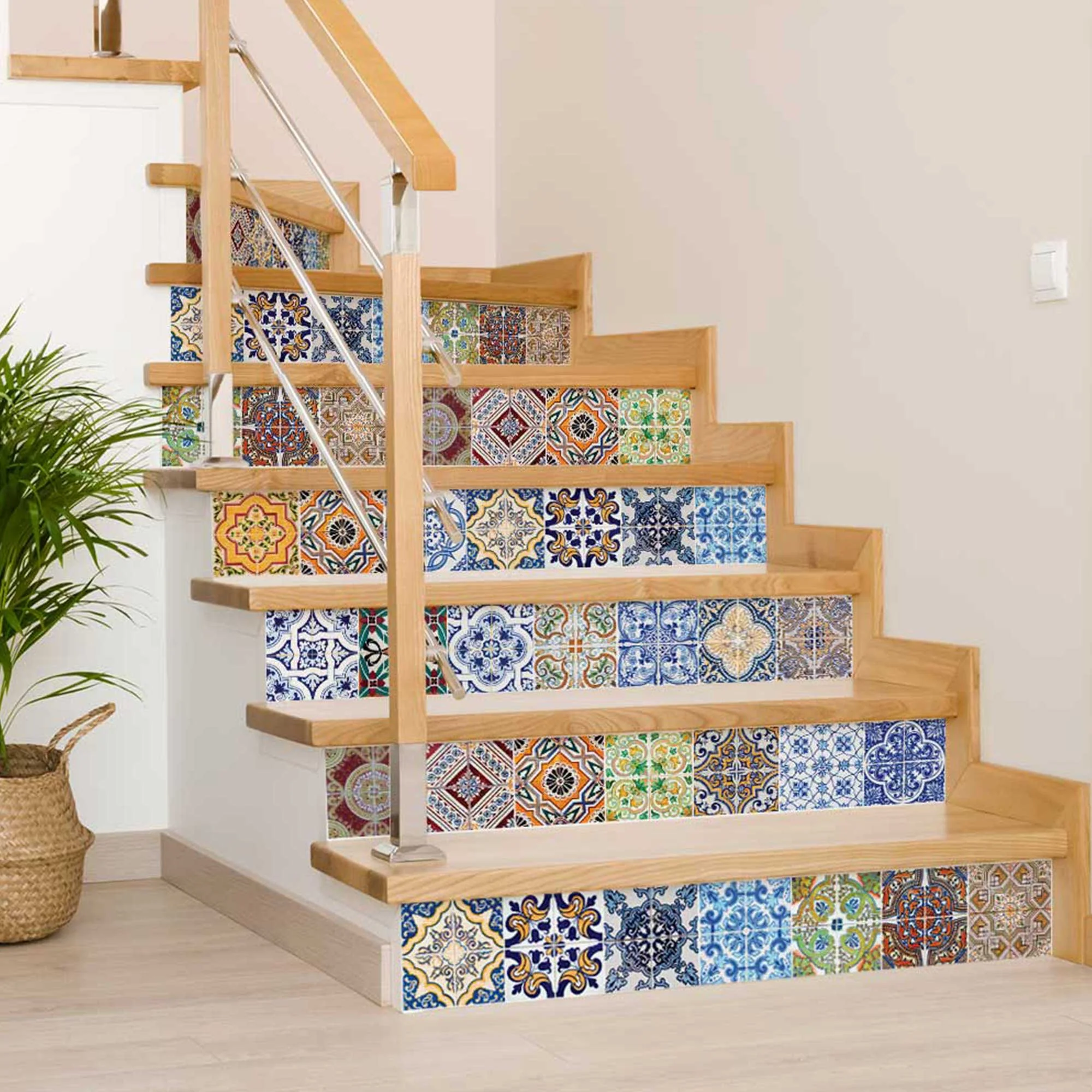 7" X 7" Kyla Mutli Mosaic Peel and Stick Tiles - Image 5