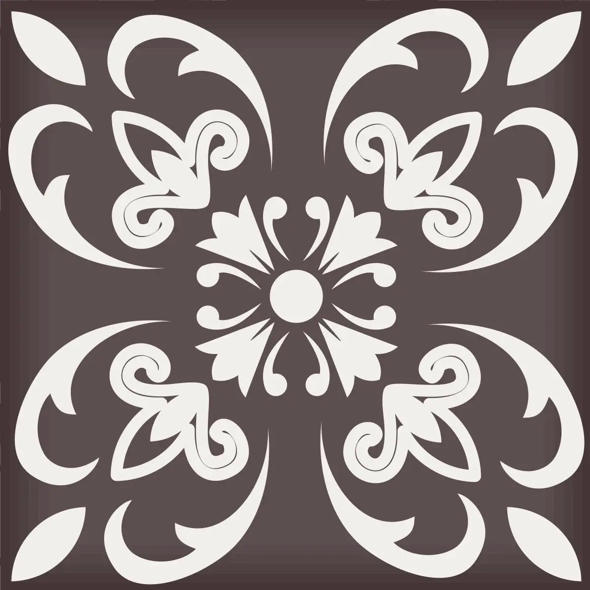 7" X 7" Light Brown And White Mosaic Peel And Stick Removable Tiles - Image 8