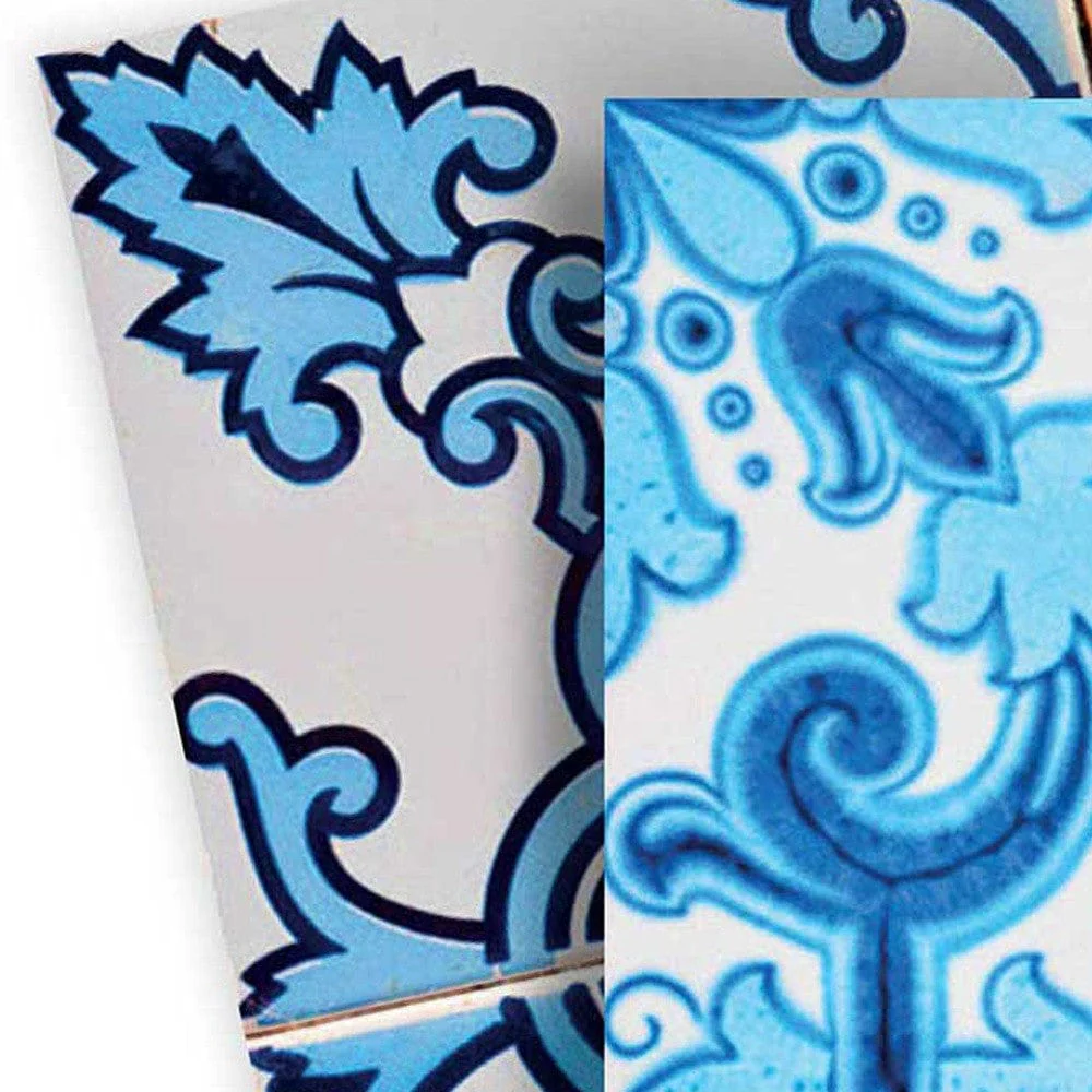 7" X 7" Mediterranean Blues Mosaic Peel and Stick Tiles - Image 2