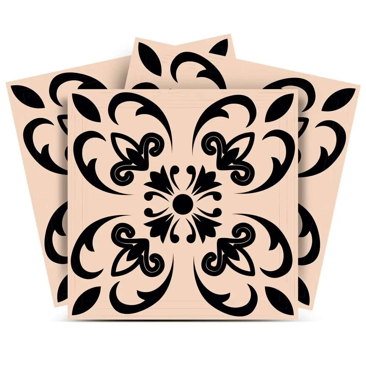 7" X 7" Mini Orchid Peel And Stick Removable Tiles - Image 2