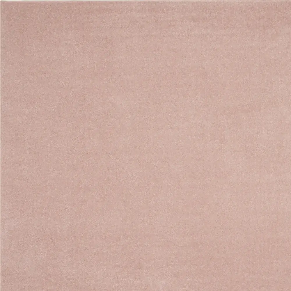 7' X 7' Pink Square Non Skid Indoor Outdoor Area Rug - Image 3