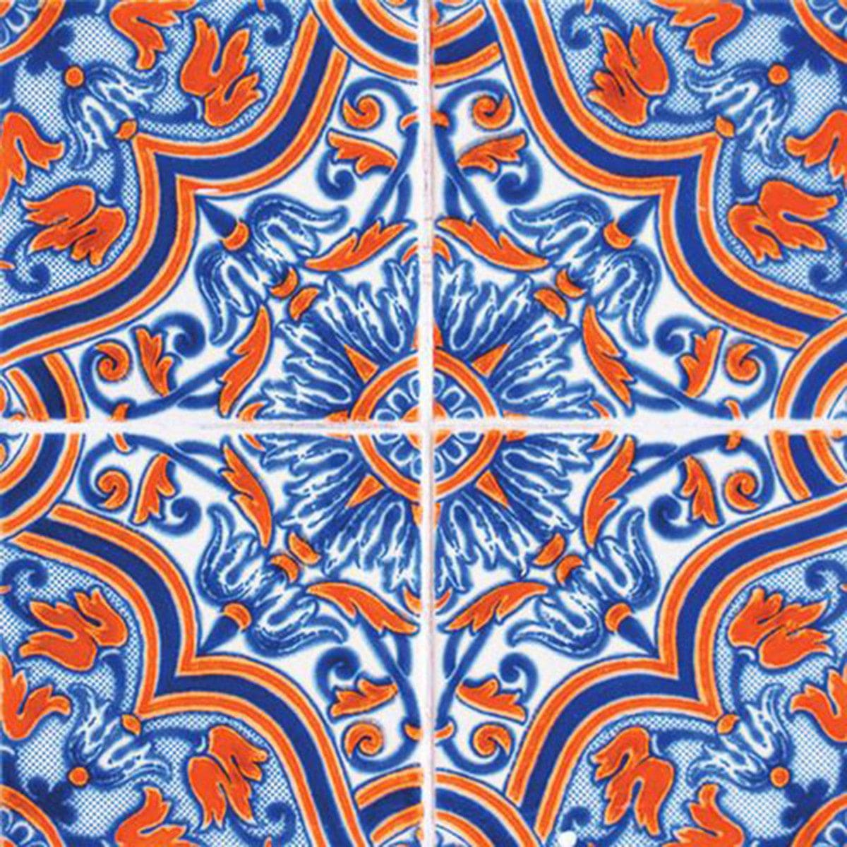 7" X 7" Prima Blue Peel And Stick Removable Tiles - Image 4