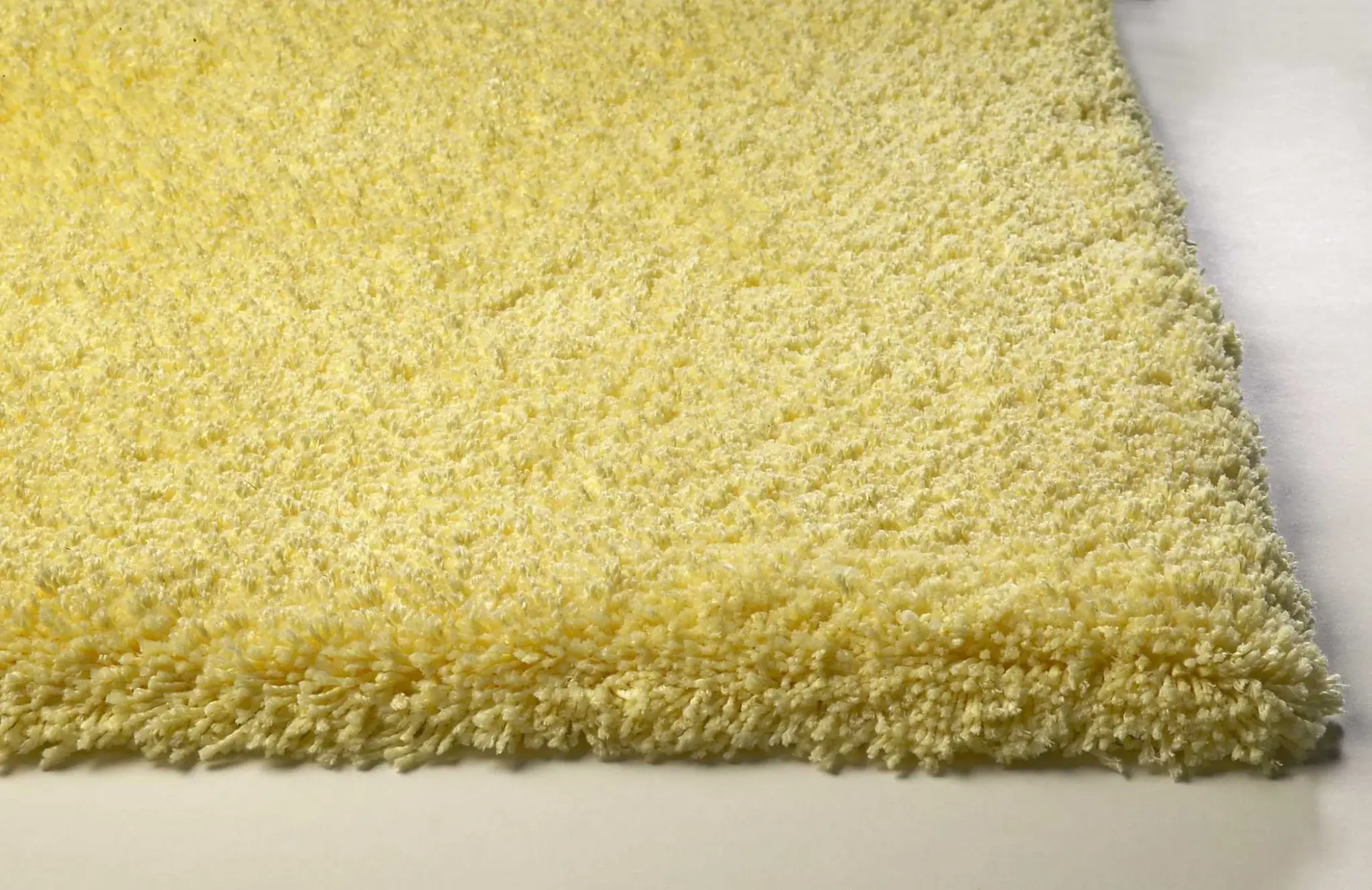 8' X 10' Polyester Canary Yellow Area Rug - Image 5