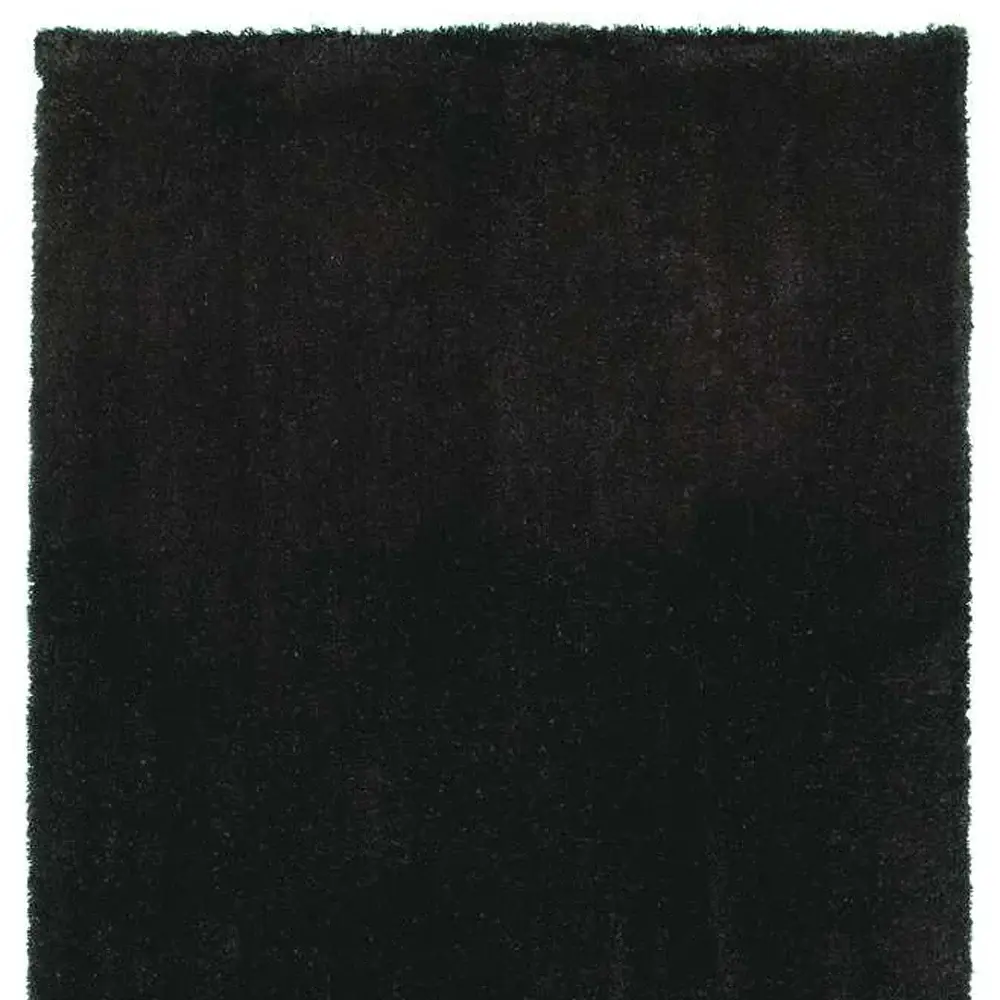 8' X 10' Polyester Espresso Area Rug - Image 5