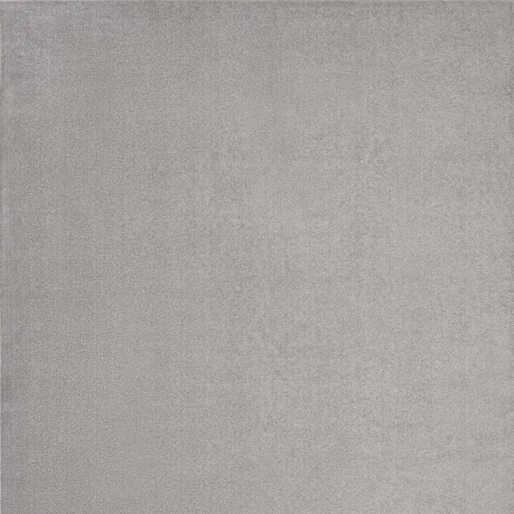 8' X 10' Silver Grey Non Skid Indoor Outdoor Area Rug - Image 3