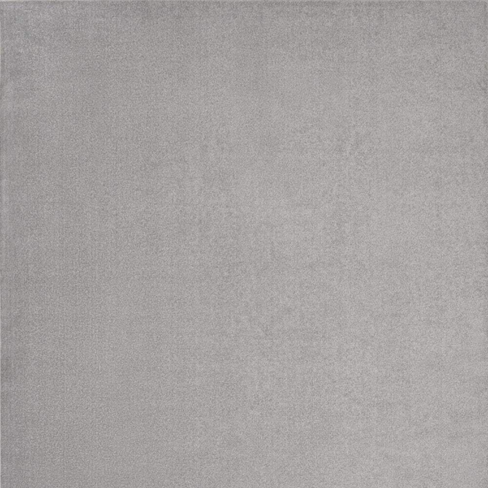 8' X 10' Silver Grey Non Skid Indoor Outdoor Area Rug - Image 8