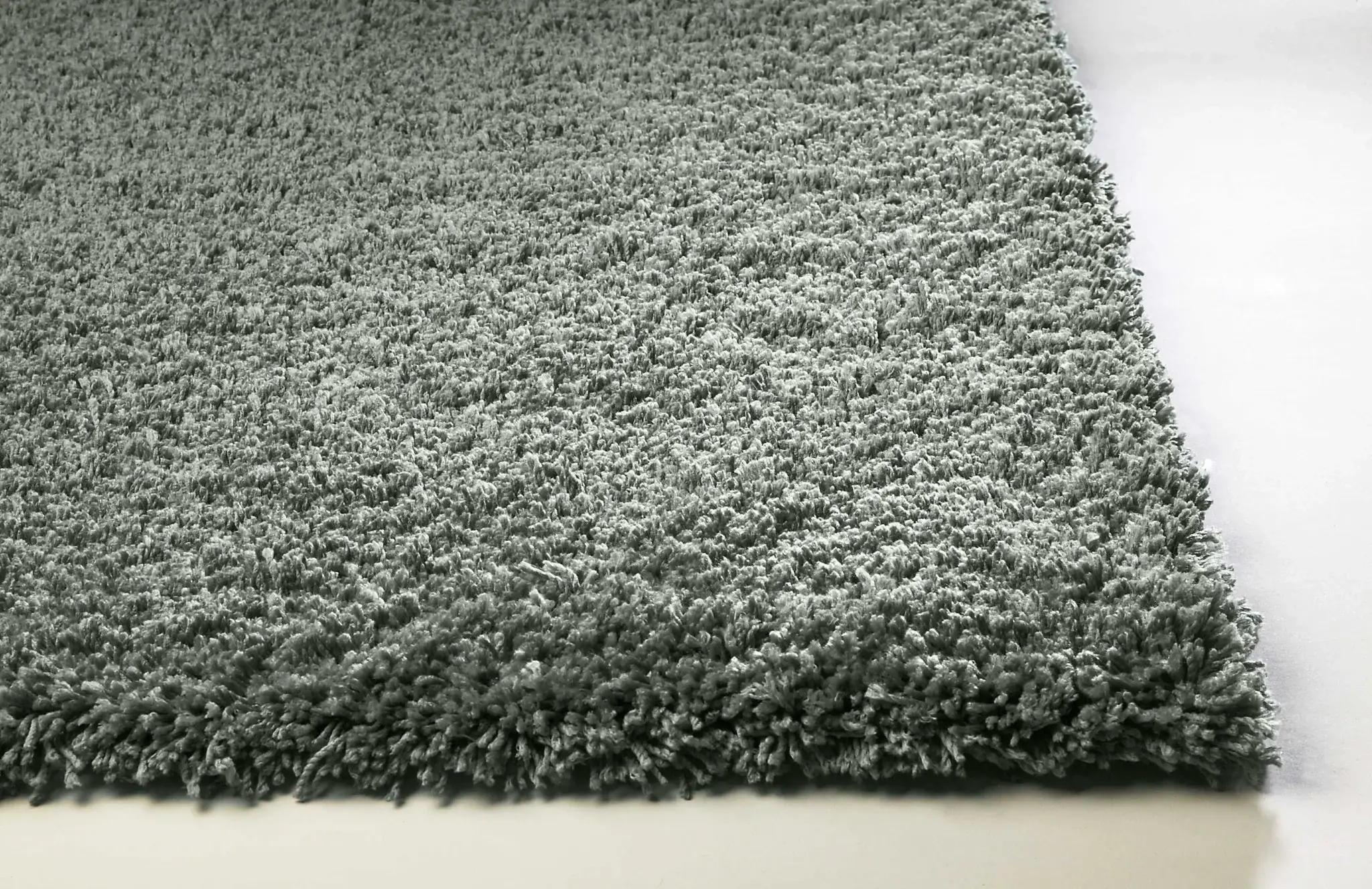 8' X 10' Slate Blue Indoor Shag Rug - Image 8