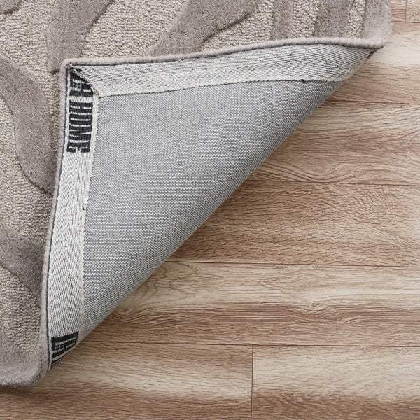 8’ x 10' Taupe Zebra Pattern Area Rug - Image 3