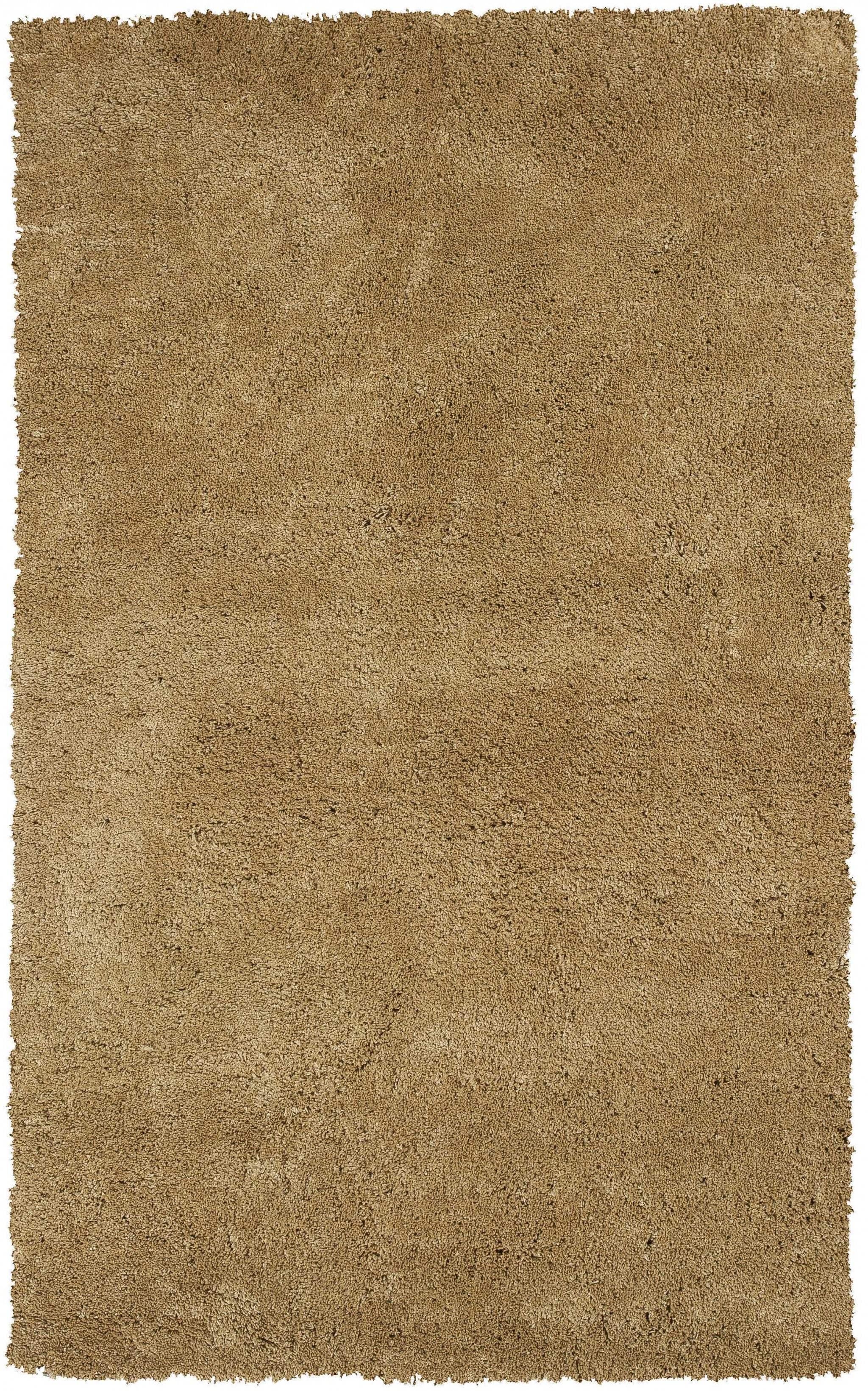 8' X 11' Gold Indoor Shag Rug - Image 2