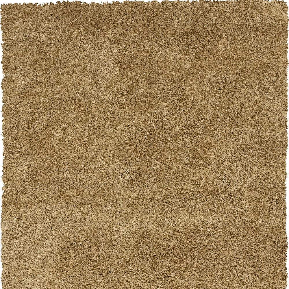 8' X 11' Gold Indoor Shag Rug - Image 6