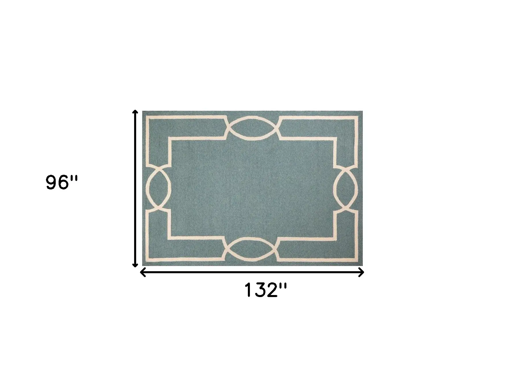 8' X 11' Gray and Ivory Handmade Indoor Outdoor Area Rug - Image 3