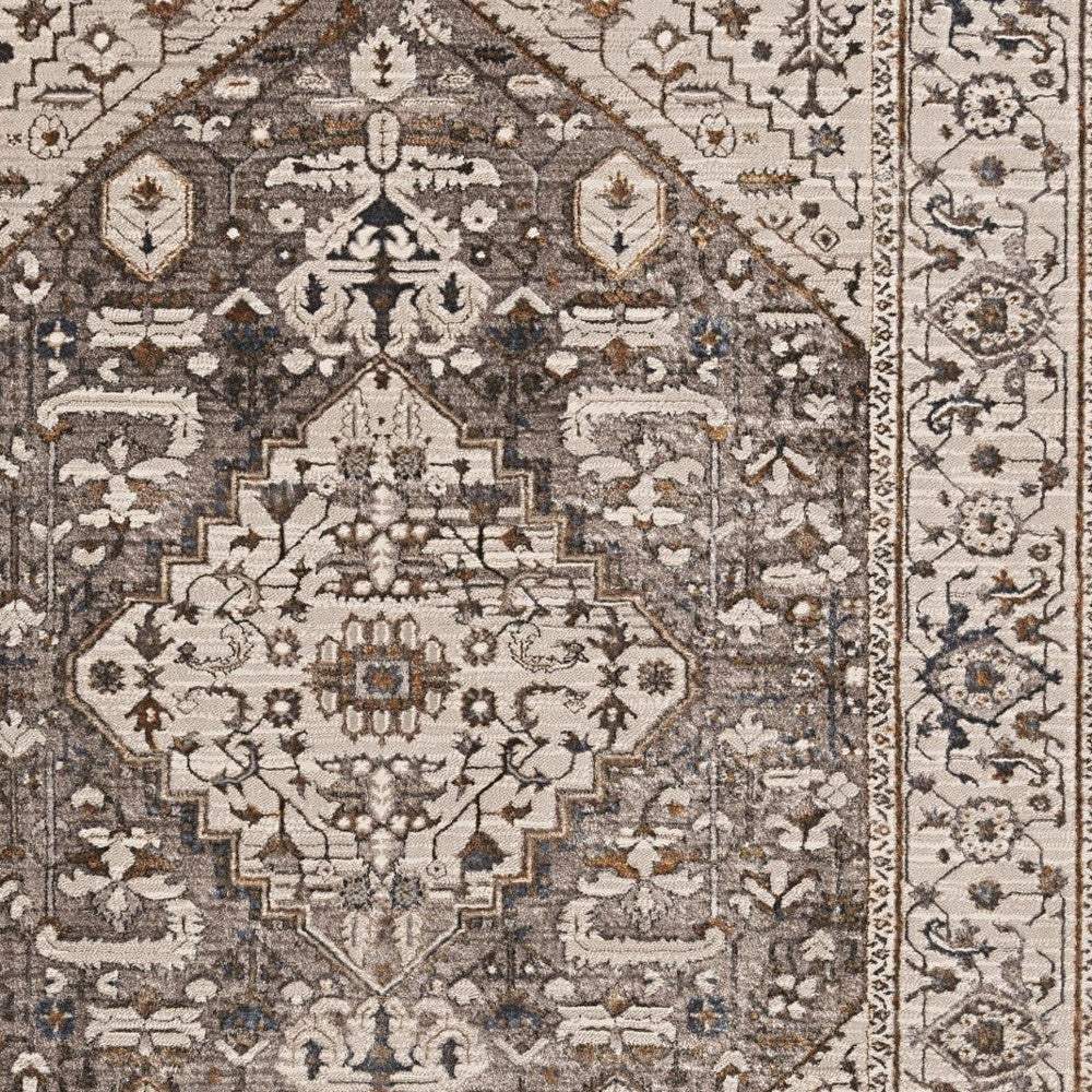 8' X 11' Gray Area Rug - Image 5