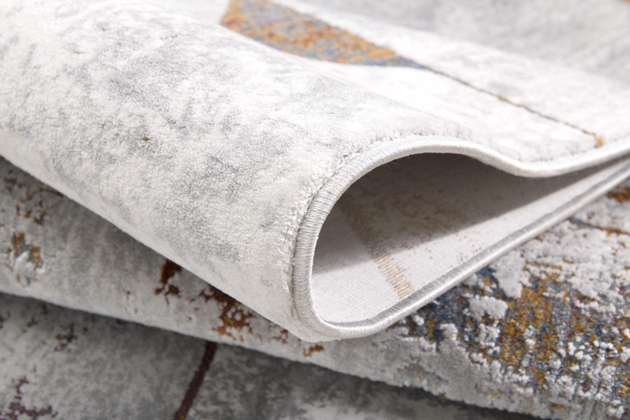 8' X 11' Grey Geometric Area Rug - Image 9