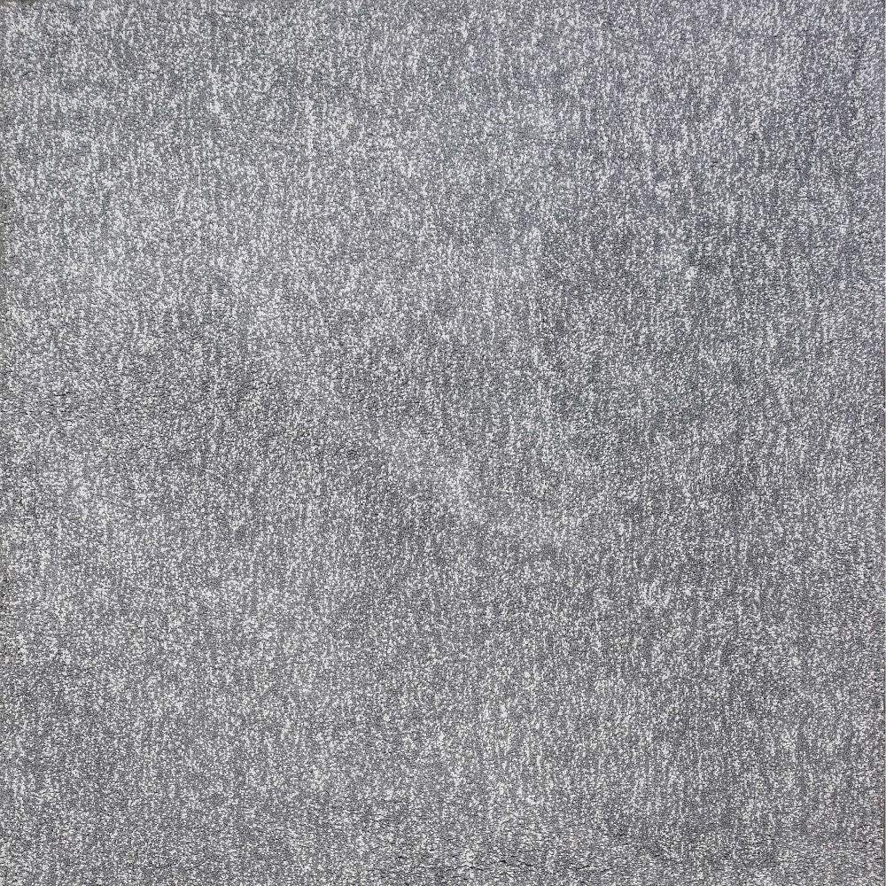 8' X 11'  Grey Heather Shag Area Rug - Image 5