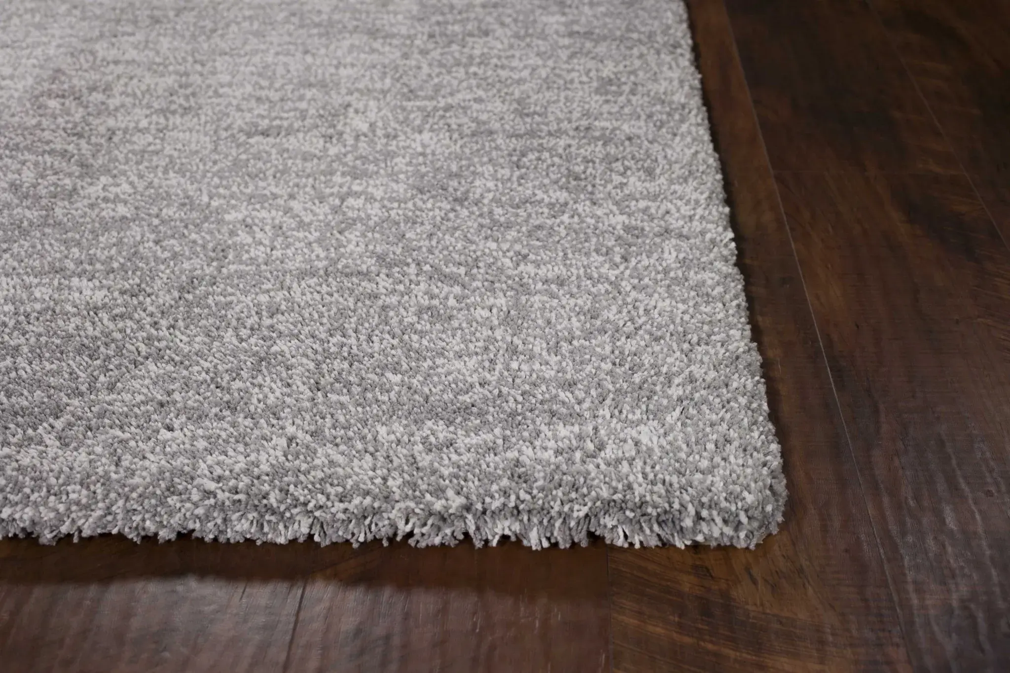 8' X 11'  Grey Heather Shag Area Rug - Image 9