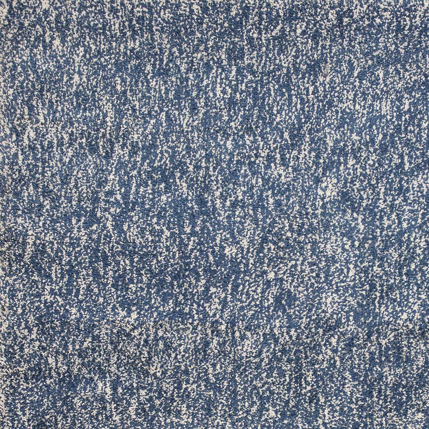 8' X 11'  'Indigo And Ivory Heather Shag Area Rug - Image 9