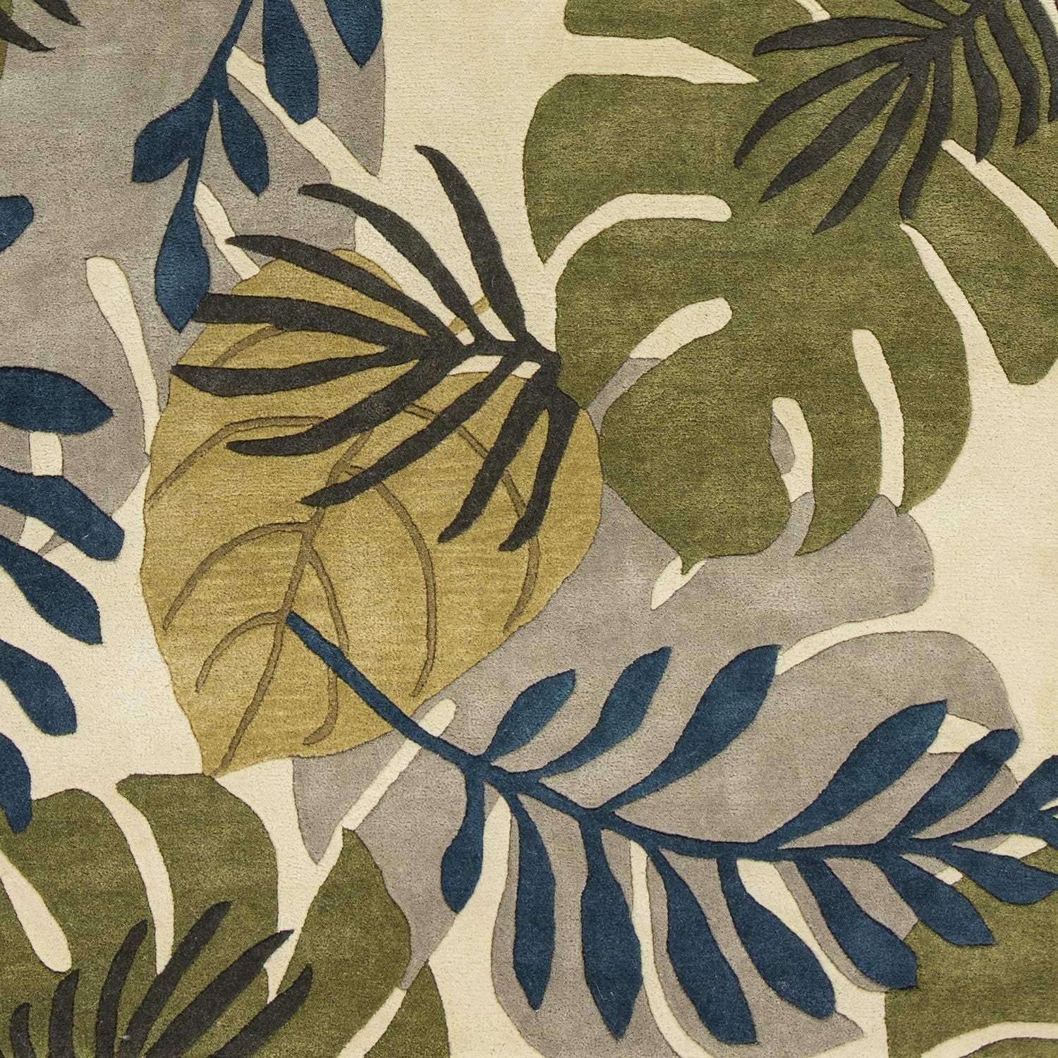 8' X 11' Ivory Wool Handmade Area Rug - Image 8
