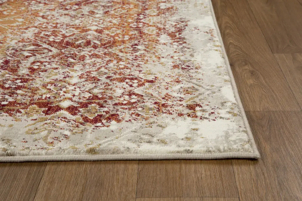 8' X 11' Rust Oriental Area Rug - Image 2