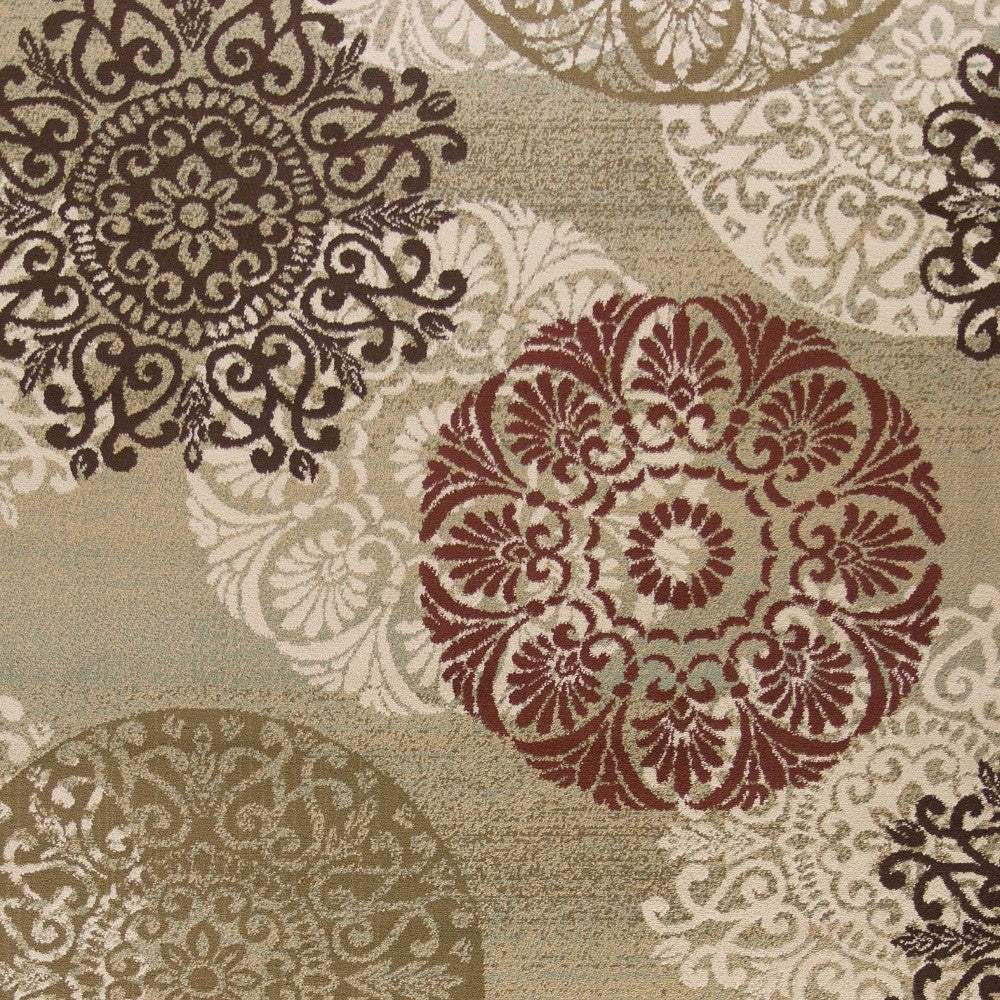 8' X 11' Sage Green Area Rug - Image 4