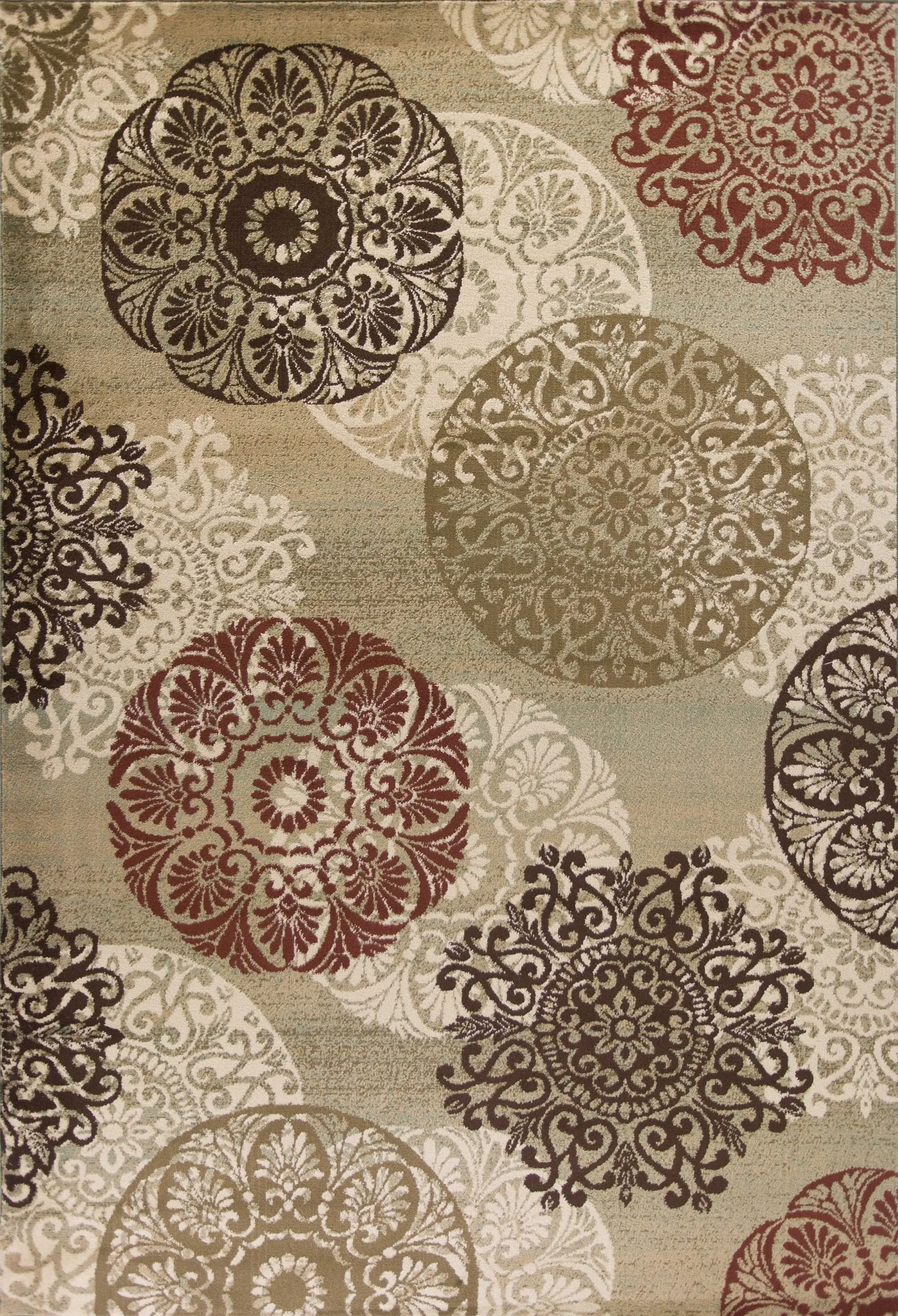 8' X 11' Sage Green Area Rug - Image 8