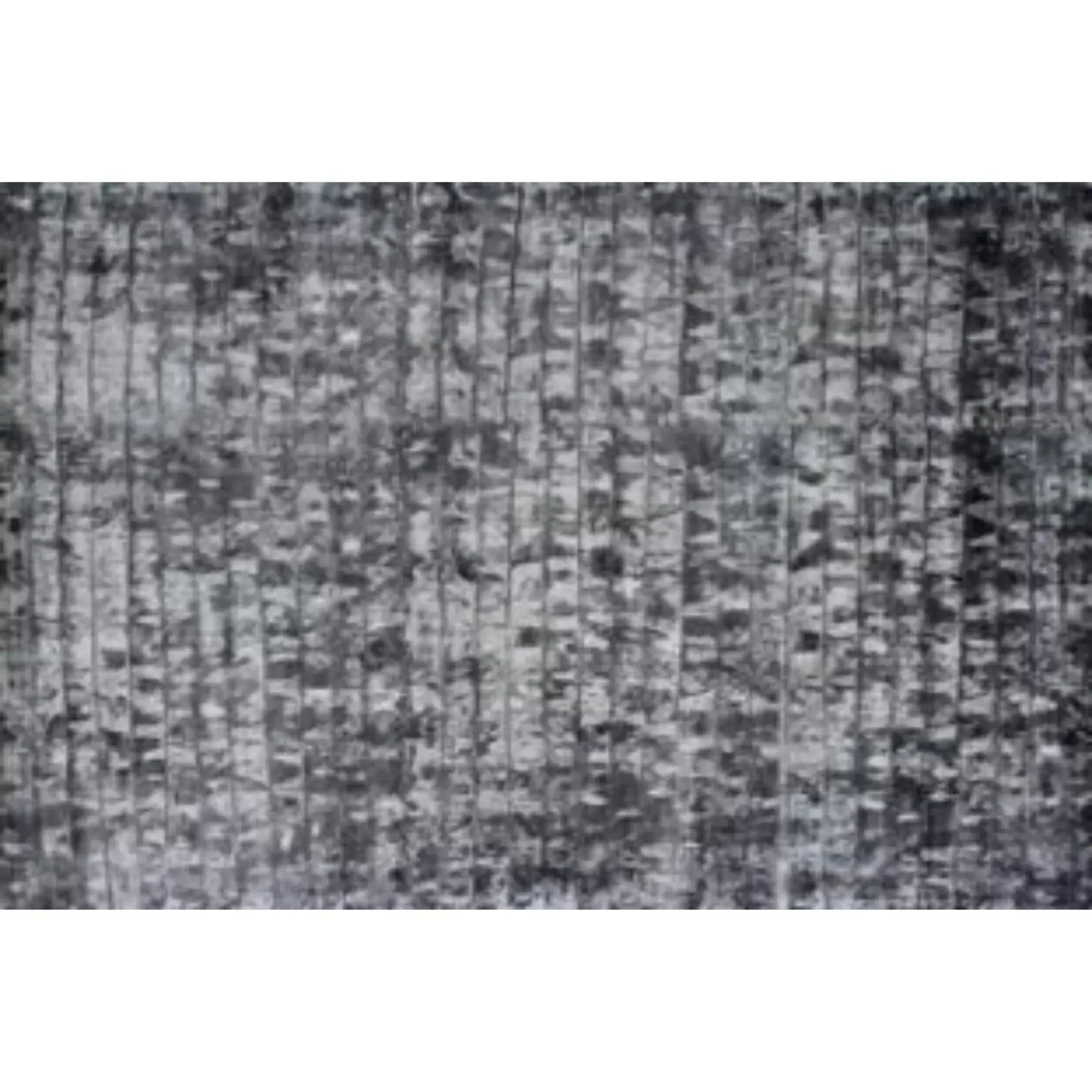 8' X 11' Silver And Charcoal Striped Hand Loomed Area Rug - Image 2