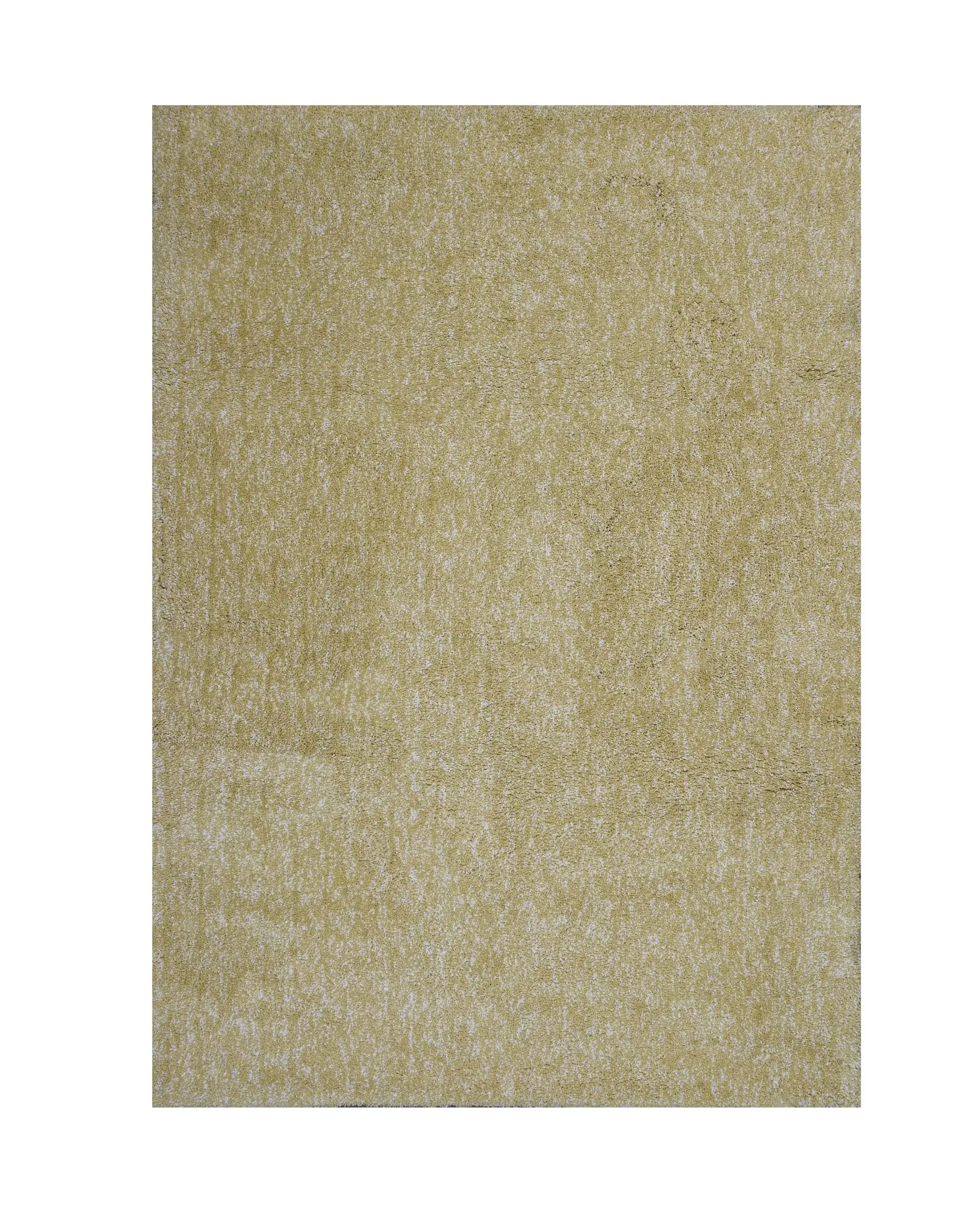 8' X 11' Yellow Heather Indoor Shag Rug - Image 2