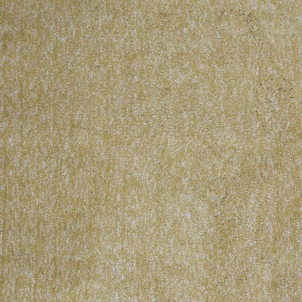 8' X 11' Yellow Heather Indoor Shag Rug - Image 4