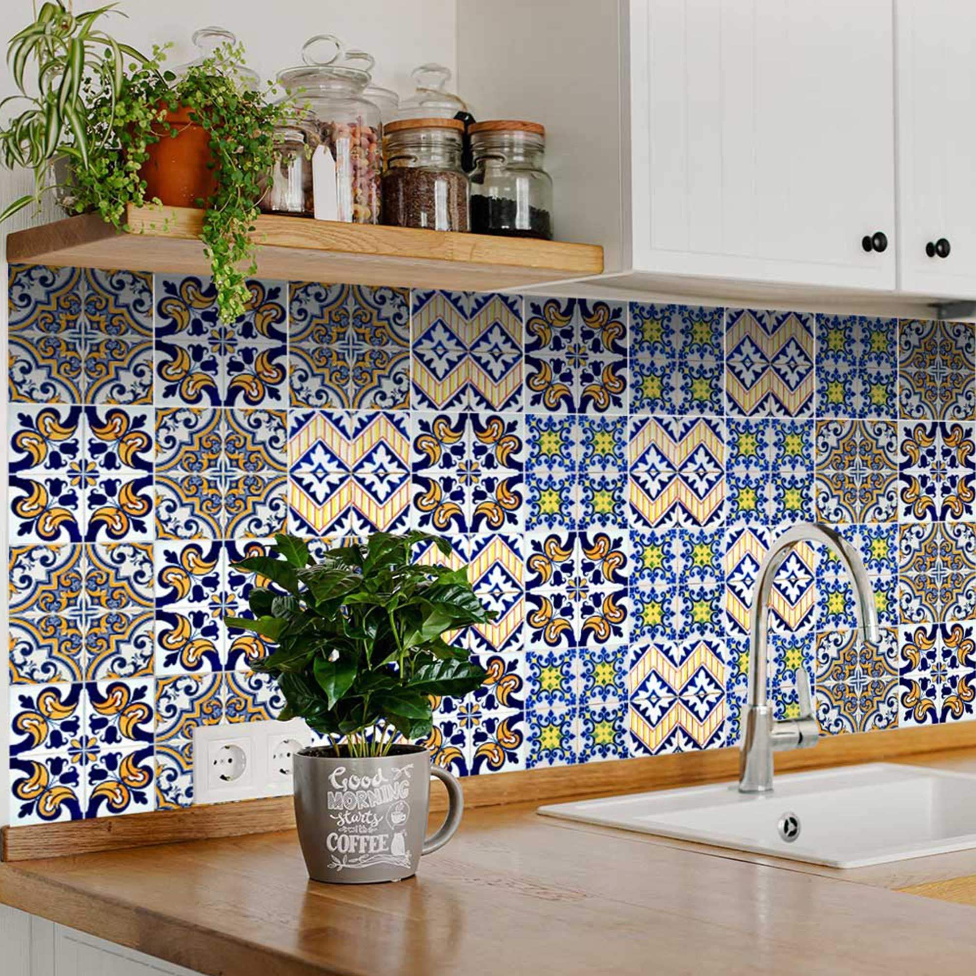 8" X 8" Addison Multi Mosaic Peel and Stick Tiles - Image 5