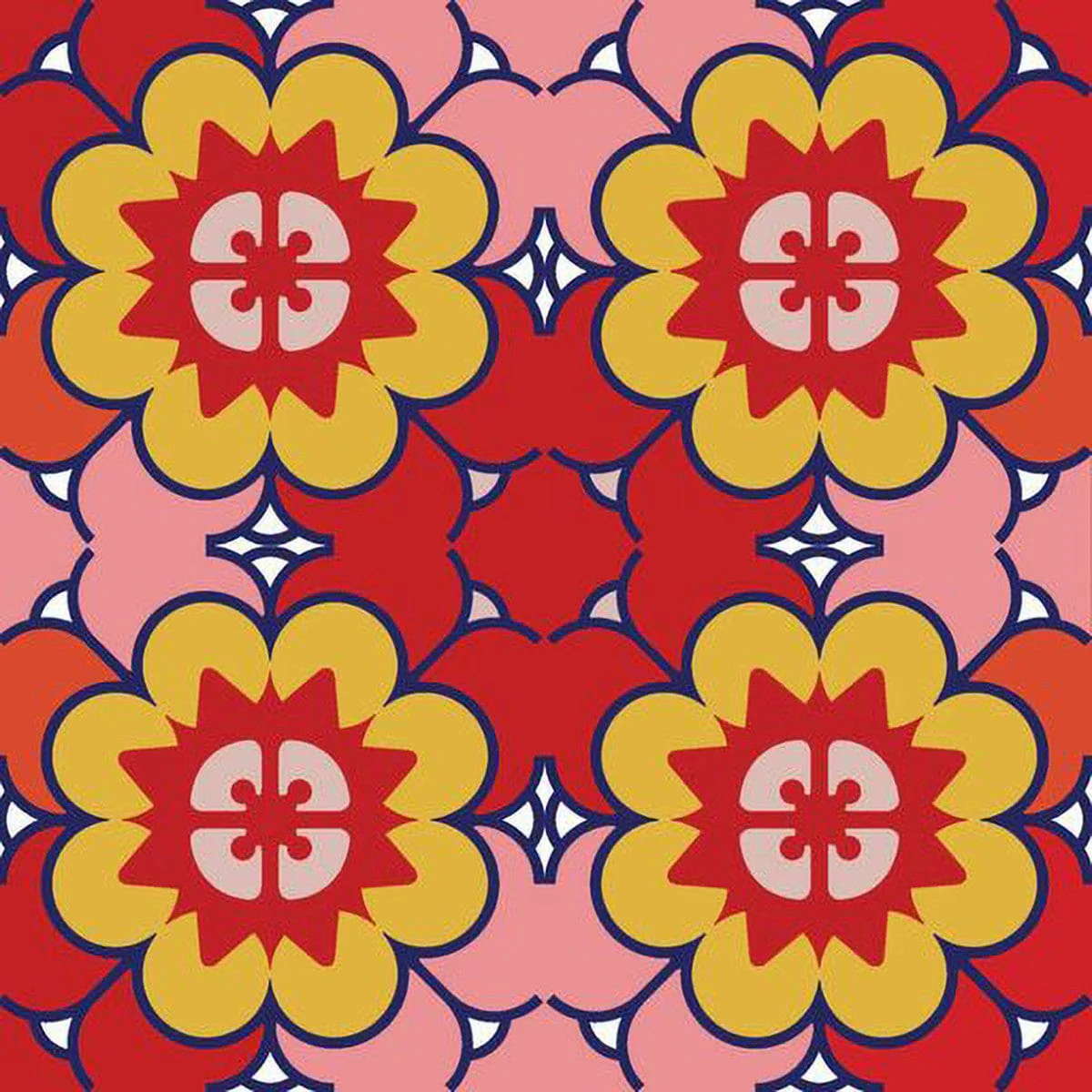 8" X 8" Auguri Geo Peel and Stick Removable  Tiles - Image 4