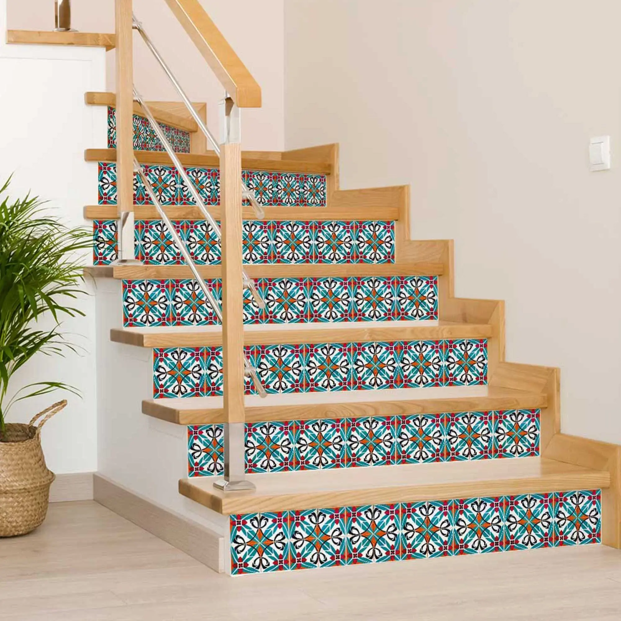 8" X 8" Cali Venice Removable  Peel And Stick Tiles - Image 4