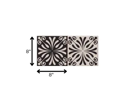 8" X 8" Cinnamon Swirl Peel And Stick Removable Tiles - Image 9