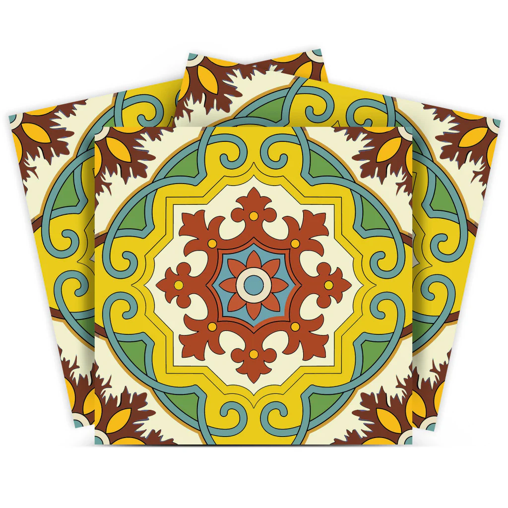 8" X 8" Fortuna Peel and Stick Removable Tiles - Image 3