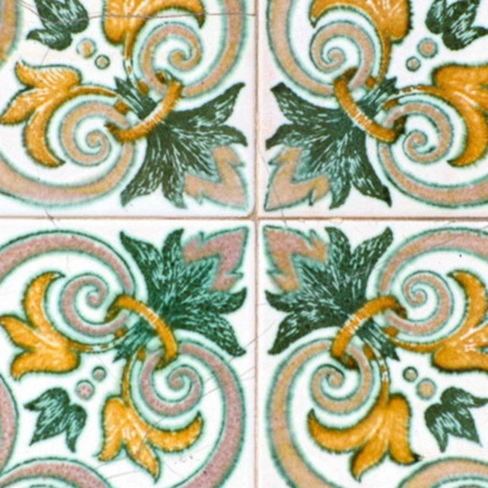 8" X 8" Green Yellow Melo Peel and Stick Tiles - Image 2