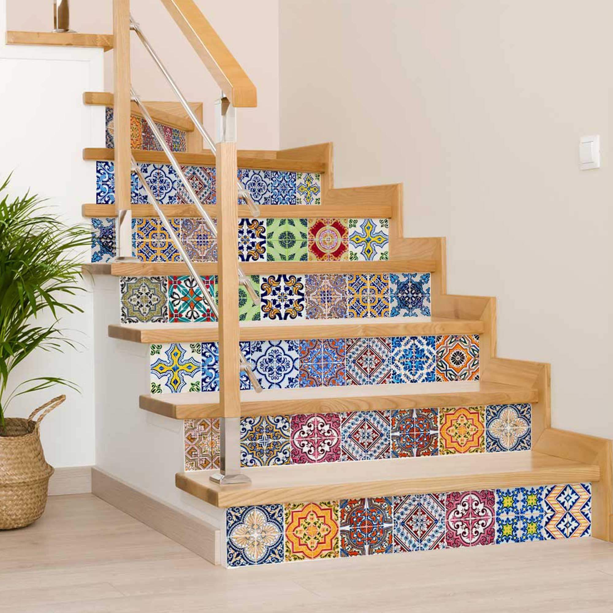 8" X 8" Linna Mutli Mosaic Peel and Stick Tiles - Image 6