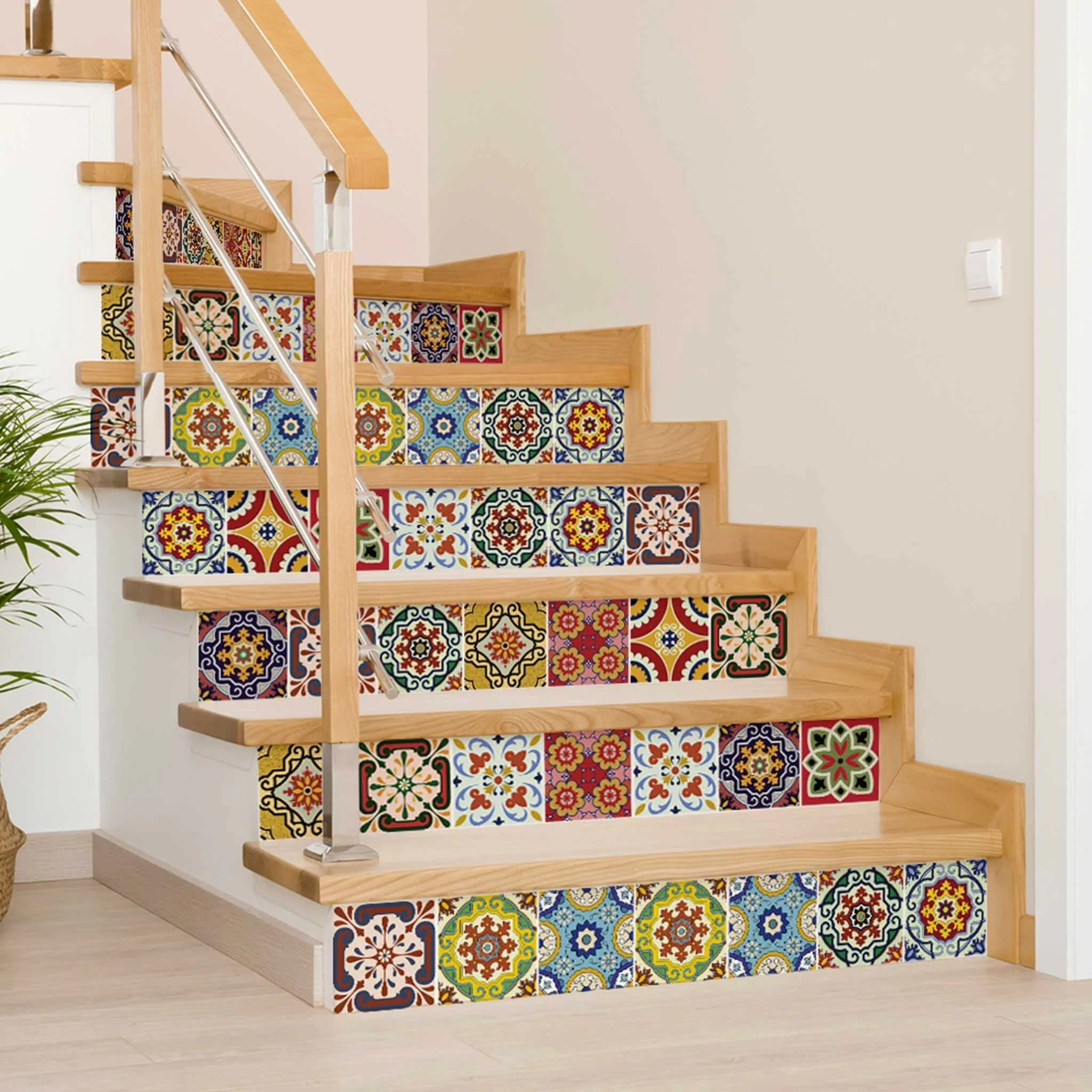 8" X 8" Mediterra Mosaic Peel and Stick Tiles - Image 6