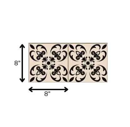8" X 8" Mini Orchid Peel And Stick Removable Tiles - Image 9