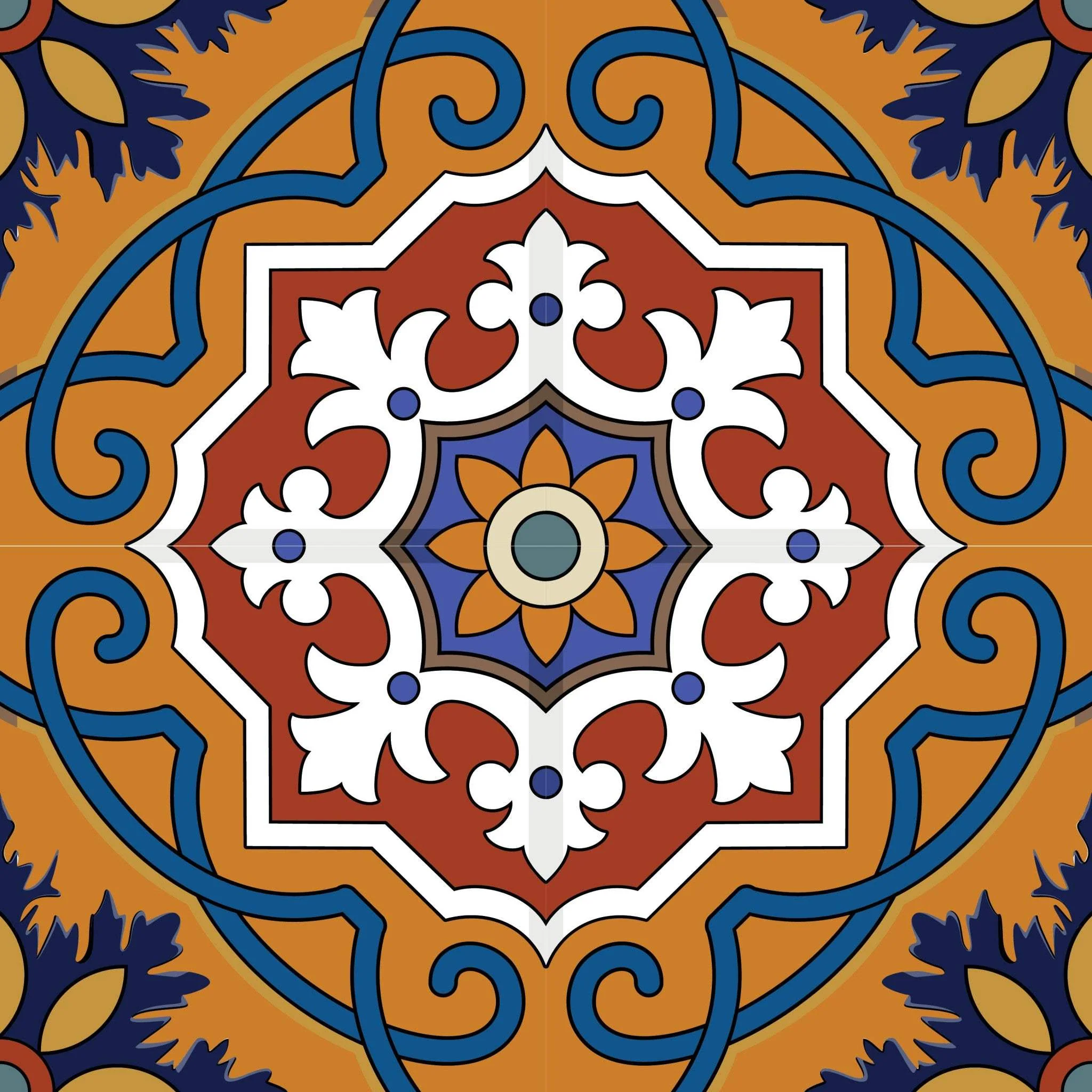 8" X 8" Old World Ole Peel and Stick Tiles - Image 2