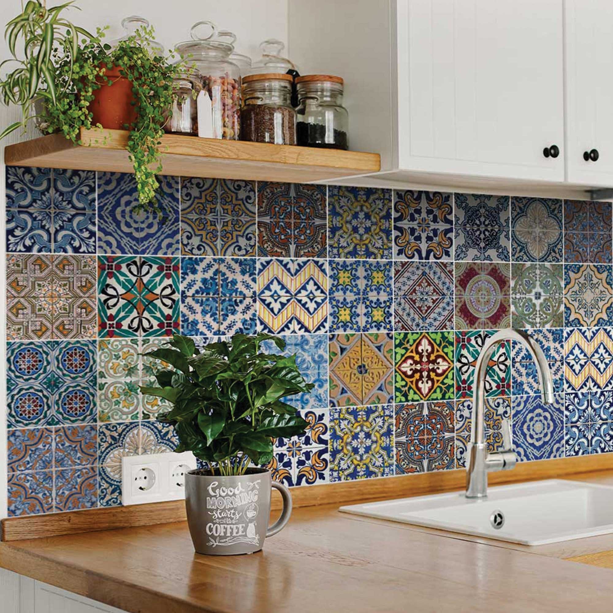 8" X 8" Randy Mutli Mosaic Peel and Stick Tiles - Image 5