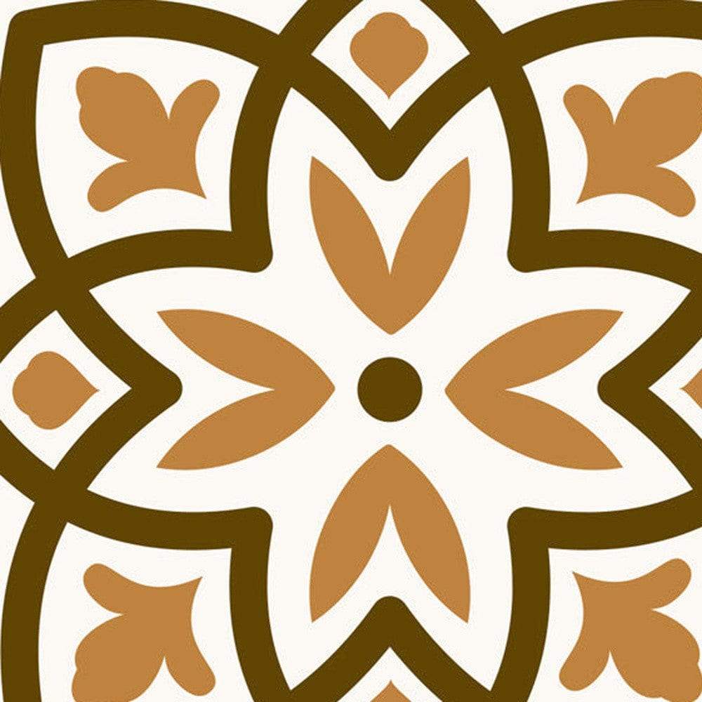 8" x 8" Snickerdoodle Mosaic Pop Peel and Stick Removable Tiles - Image 4