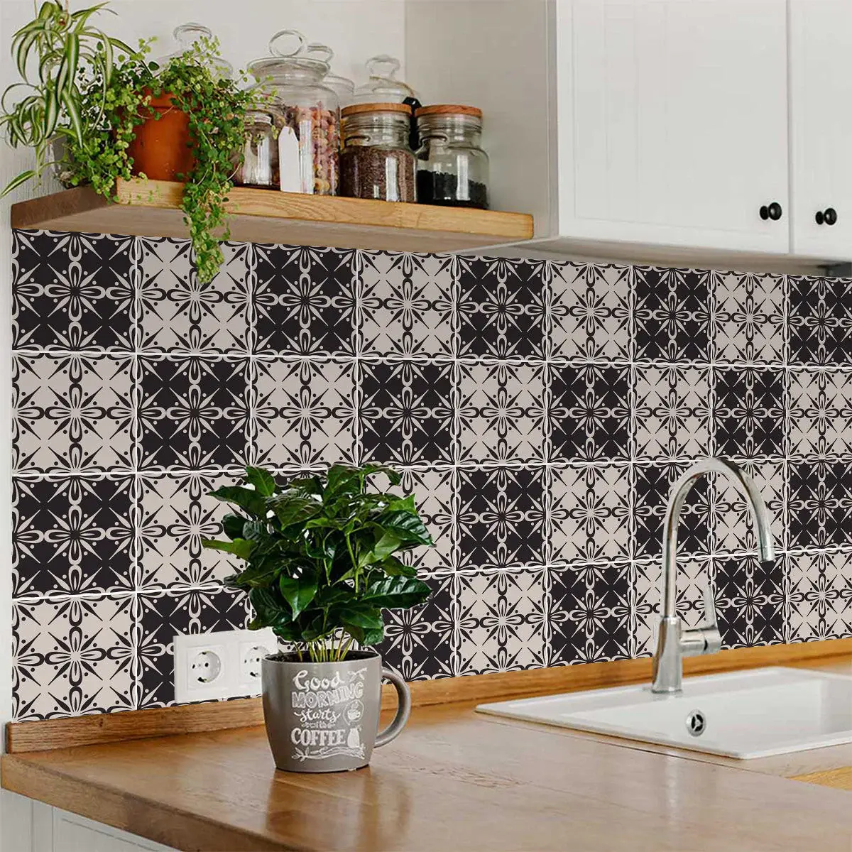 8" X 8" The Clover Peel And Stick Removable Tiles - Image 3