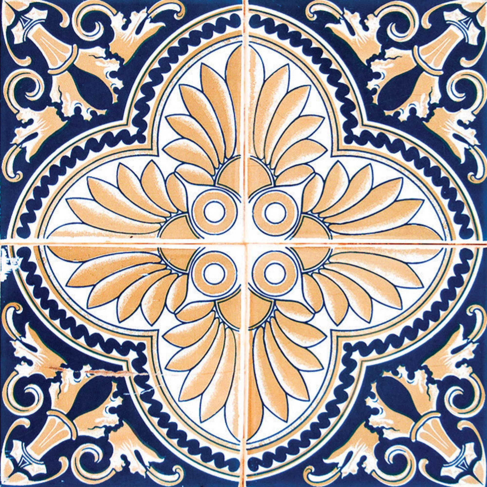 8" X 8" Vintage Multi Removable Peel and Stick Tiles - Image 2